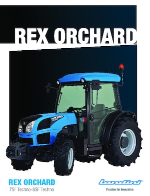 4WD Tractors Landini 75F Techno