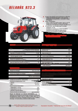 4WD Tractors Belarus 923.3