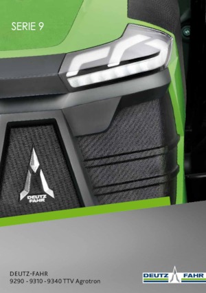 4WD Tractors DEUTZ-FAHR 9340 Agrotron TTV