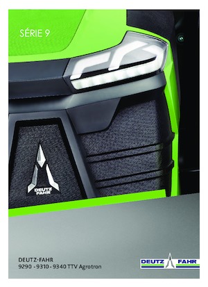 4WD Tractors DEUTZ-FAHR 9340 Agrotron TTV