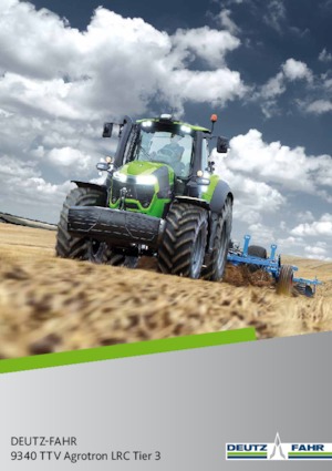 4WD Tractors DEUTZ-FAHR 9340 Agrotron TTV