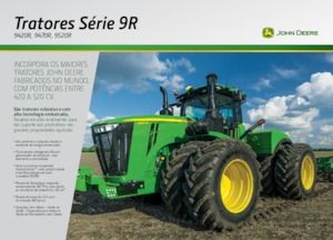 4WD Tractors John Deere 9470R
