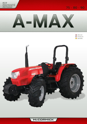 4WD Tractors McCormick A 80 Max 