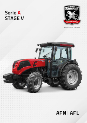 4WD Tractors Carraro AF 2.85 N