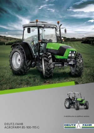 4WD Tractors DEUTZ-FAHR Agrofarm 85 G