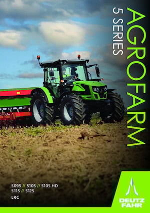 4WD Tractors DEUTZ-FAHR Agrofarm 5125