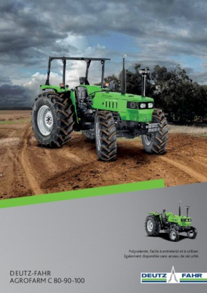 Traktörler 4wd DEUTZ-FAHR Agrofarm 90 C 