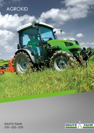 Traktörler 4wd DEUTZ-FAHR Agrokid 220 Basso