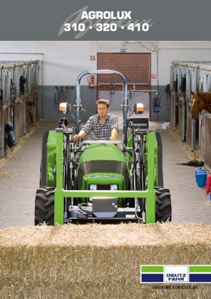 4WD Tractors DEUTZ-FAHR Agrolux 310