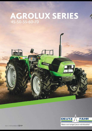 Traktörler 4wd DEUTZ-FAHR Agrolux 50