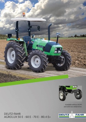 Traktörler 4wd DEUTZ-FAHR Agrolux 70 E