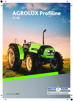 4WD Tractors DEUTZ-FAHR Agrolux 75 Profiline