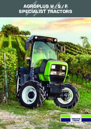 4WD Tractors DEUTZ-FAHR Agroplus 410