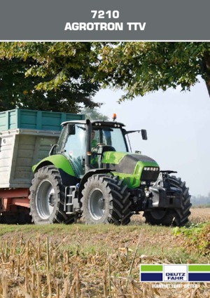 4WD Tractors DEUTZ-FAHR Agrotron 7210 TTV