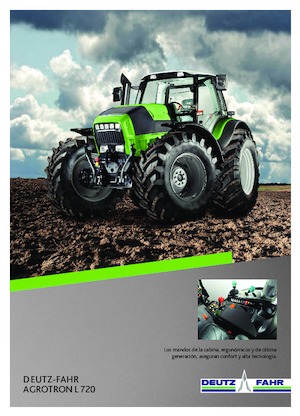 Traktörler 4wd DEUTZ-FAHR Agrotron L 720 DCR