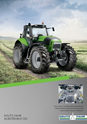 Traktörler 4wd DEUTZ-FAHR Agrotron X 720