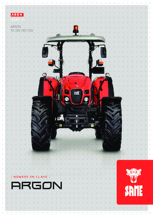 4WD Tractors SAME Argon 80