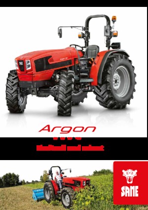 4WD Tractors SAME Argon 90