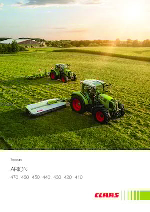 4WD Tractors Claas Arion 410 