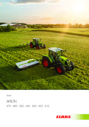 4WD Tractors Claas Arion 410 