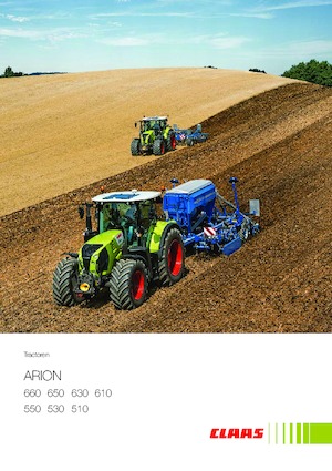 4WD Tractors Claas Arion 550