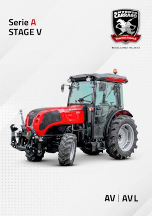 4WD Tractors Carraro AV 2.85 N