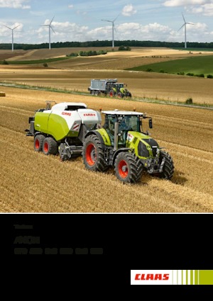 Traktörler 4wd Claas Axion 840