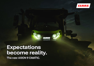 Traktörler 4wd Claas Axion 9.360 Cmatic 