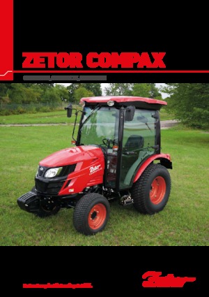 Traktörler 4wd Zetor Compax CL 25 NC