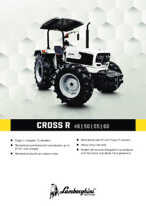 4WD Tractors Lamborghini Cross R 55