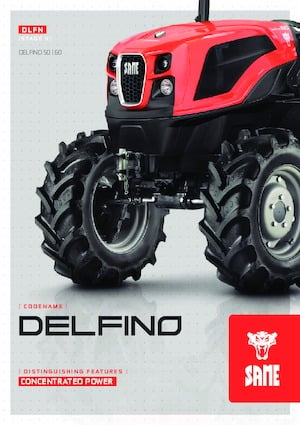 4WD Tractors SAME Delfino 60