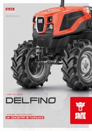 4WD Tractors SAME Delfino 50