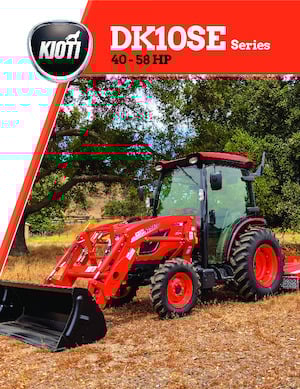 4WD Tractors Kioti DK5310SE HST