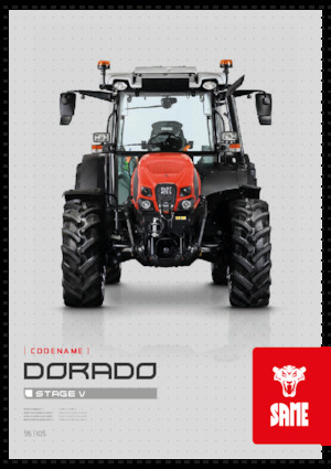 4WD Tractors SAME Dorado 95 