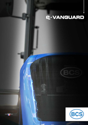 Traktörler 4wd BCS e-Vanguard RS