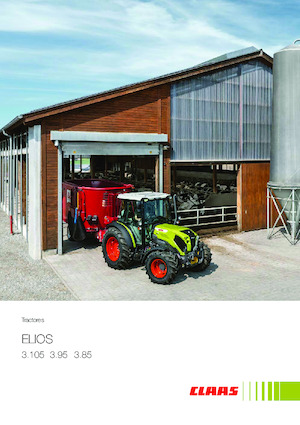 Traktörler 4wd Claas Elios 3.85 Trend