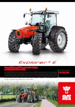 4WD Tractors SAME Explorer³ E 115