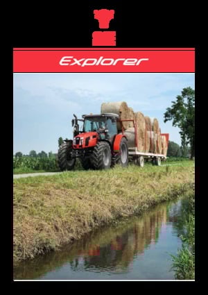 4WD Tractors SAME Explorer 90 MD