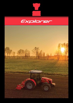 4WD Tractors SAME Explorer 110 MD