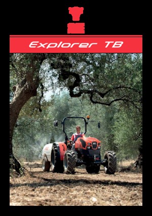 4WD Tractors SAME Explorer 115 TB