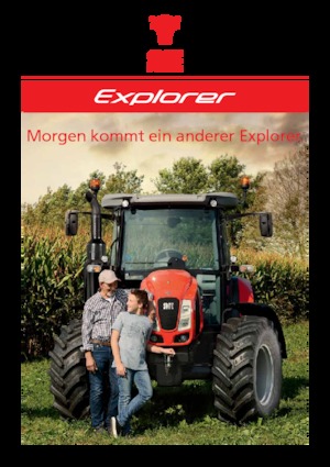 4WD Tractors SAME Explorer 110 MD