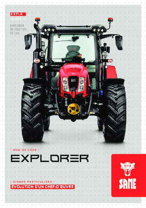 4WD Tractors SAME Explorer 115