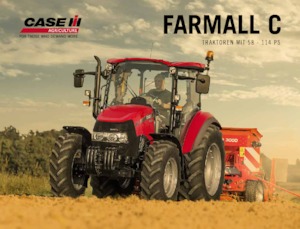 4WD Tractors Case IH Farmall 85 C Rops Komfort