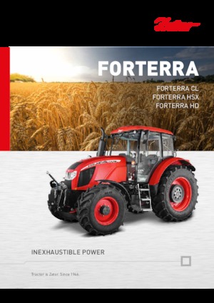 4WD Tractors Zetor Forterra CL 130