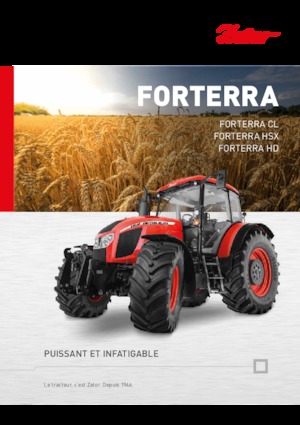 4WD Tractors Zetor Forterra CL 130
