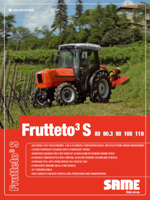 4WD Tractors SAME Frutteto³ S 90.3