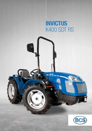 4WD Tractors BCS Invictus K400 SDT RS