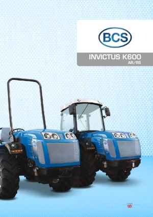 4WD Tractors BCS Invictus K600 RS
