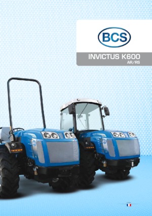 4WD Tractors BCS Invictus K600 AR