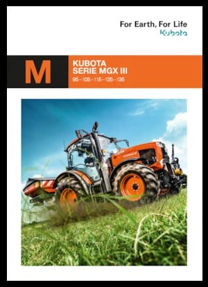 4WD Tractors Kubota M 105 GX III